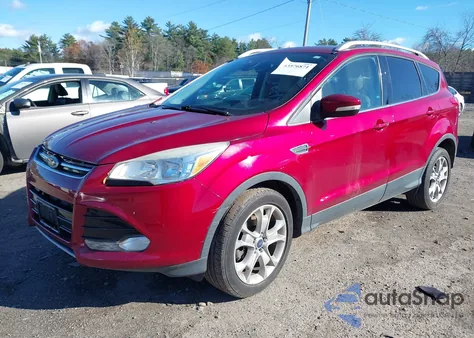 2015 Ford Escape Titanium from USA, damaged, VIN 1FMCU9JX2FUA47755